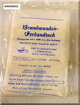 Brandwundenverbandtuch