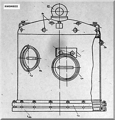 Akustische Induktionsmine KMD-2