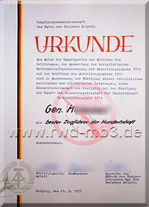 Urkunde